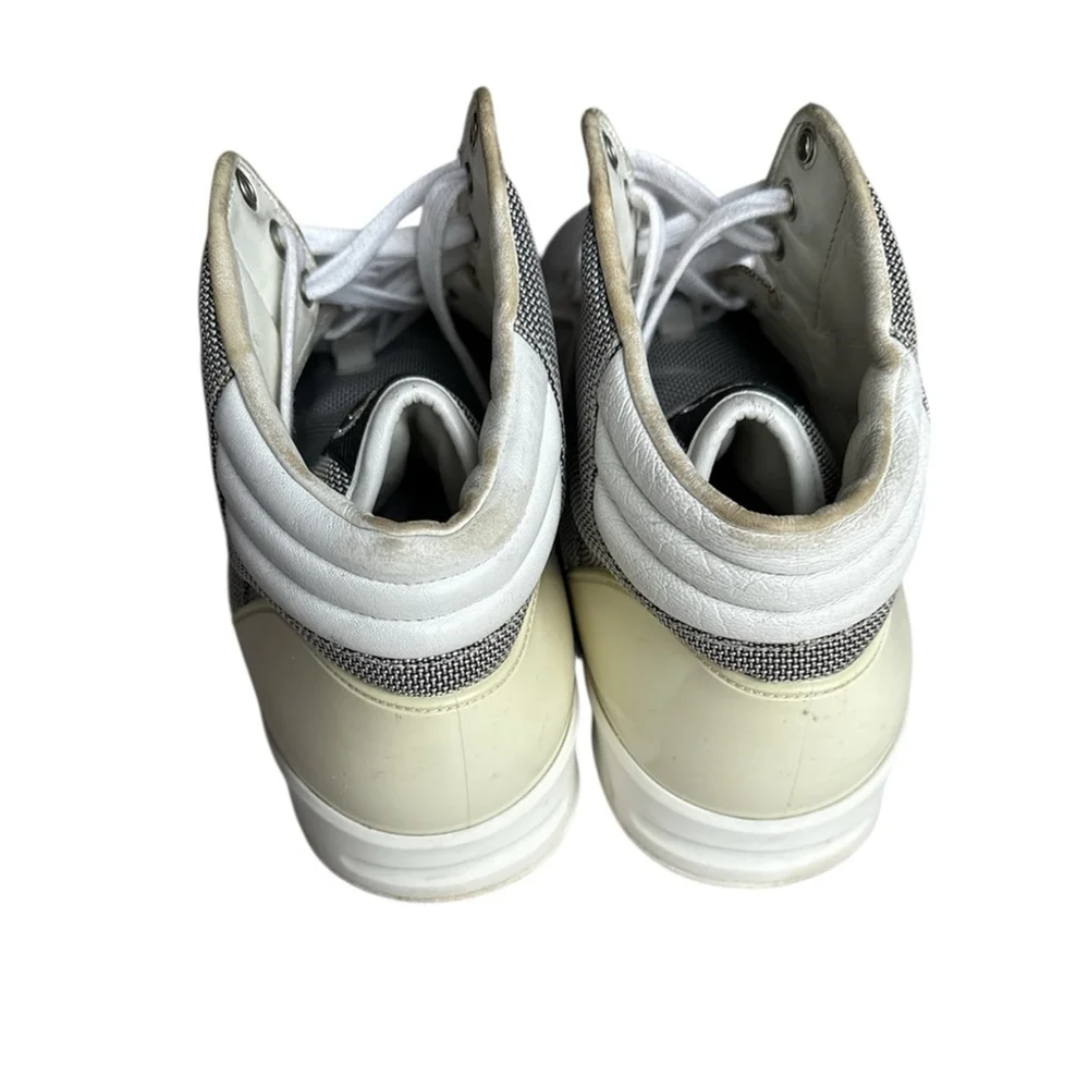 Gucci Baling Fabric Nappa Moorea Interlocking G men's high-top sneaker US12